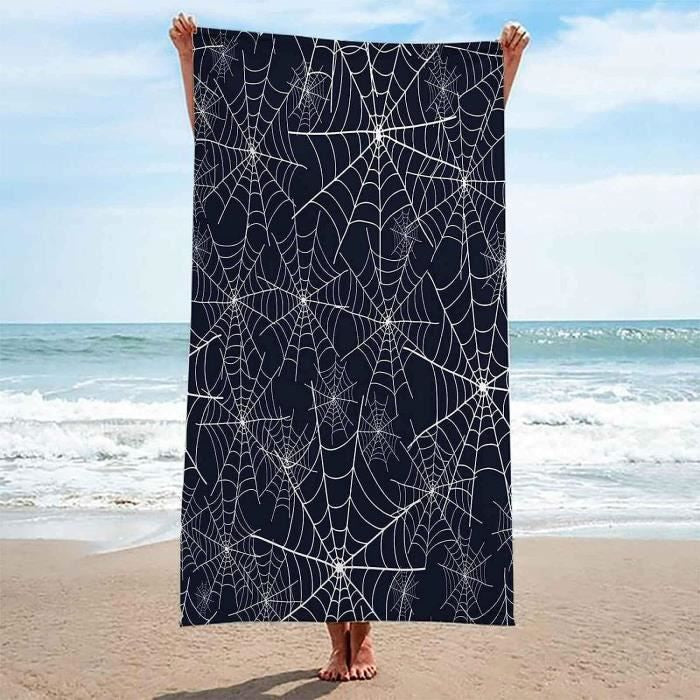 Serviette de plage en microfibre imprimée